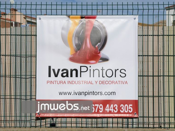 impresión cartel obra